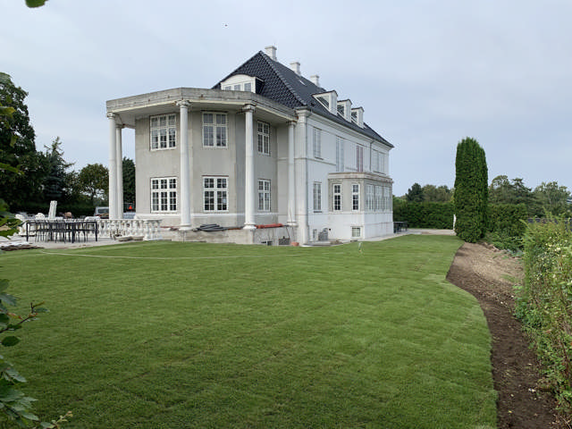 Ny plæne lagt hos kunde